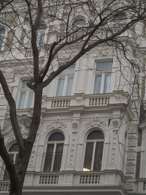 old beautiful building in vienna, austria
