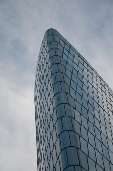 modernes bürogebäude in wien, Österreich